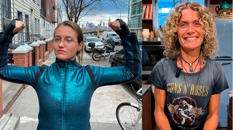 Maru Botana y su hija