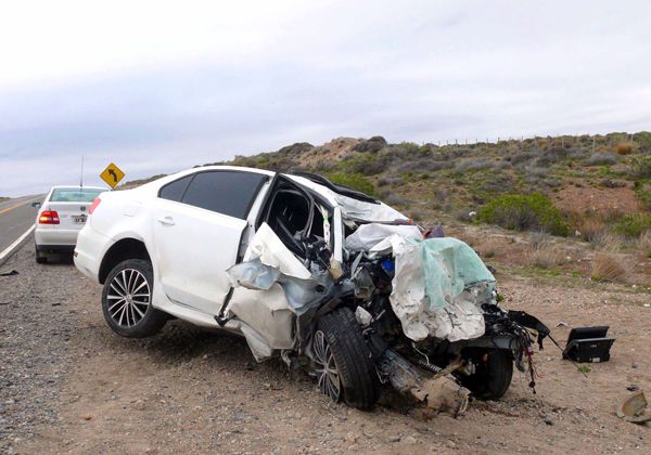 Fatal accidente dejó seis muertos en Piedra del Águila