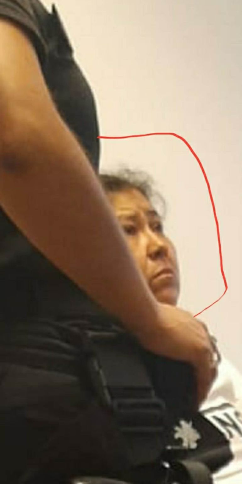 La madre de Leonel en una de las audiencias del juicio que la condenó a cadena perpetua. La madre de Leonel en una de las audiencias del juicio que la condenó a cadena perpetua.