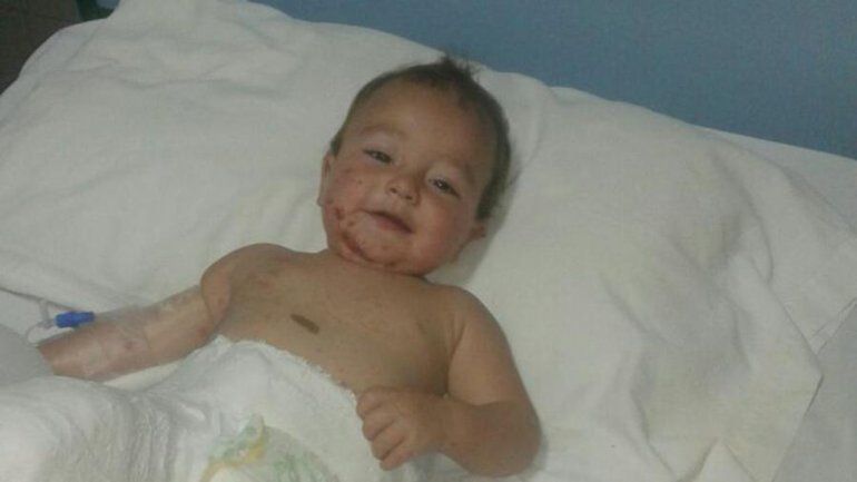 Bautista quedó con heridas pero a salvo tras un accidente en La Pampa.