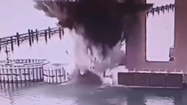 La explosión del puente en Crimea 