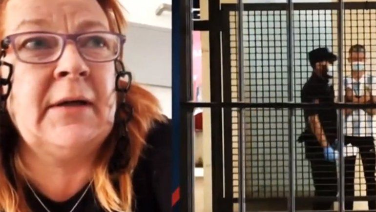 El llanto de la mamá del intruso: Deberá trabajar para pagar la multa