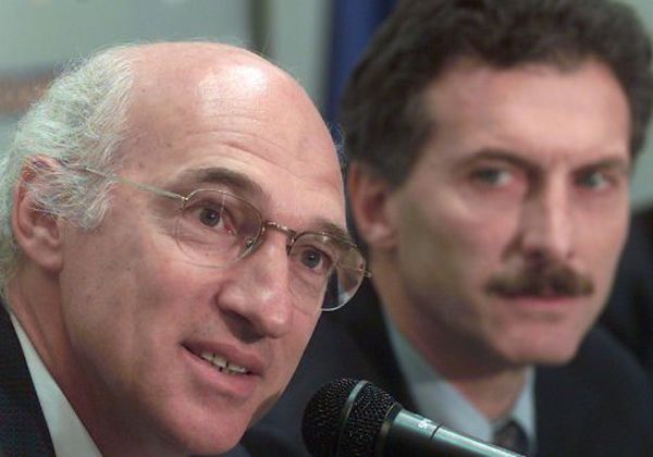 Boca: Macri fue cruzado por el nieto de Bianchi Boca: Macri fue cruzado por el nieto de Bianchi