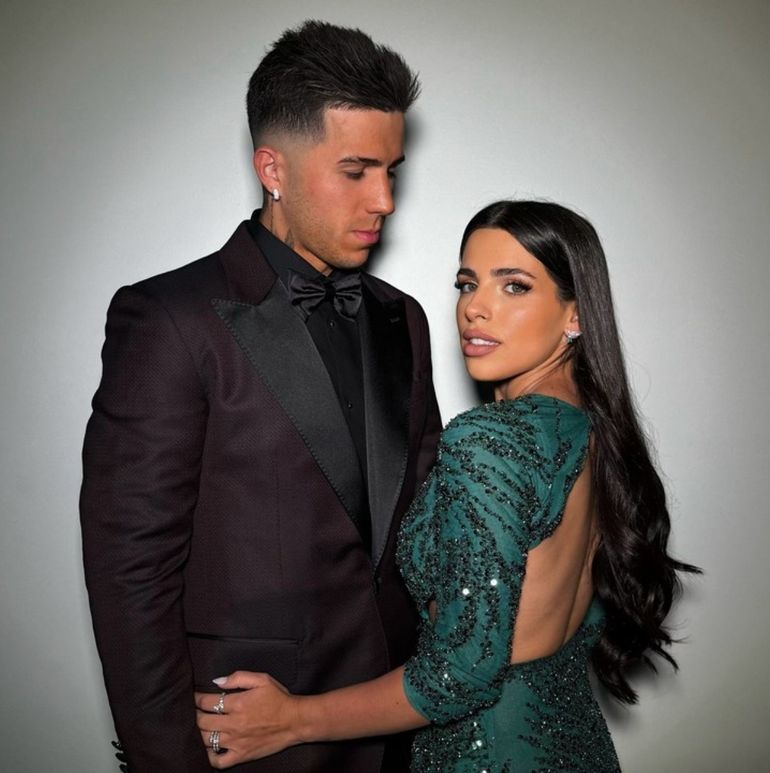 Valentina Cervantes y Enzo Fern&aacute;ndez
