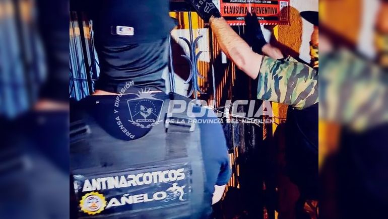 Se incautaron cinco armas de fuego y más de dos centenares de proyectiles.