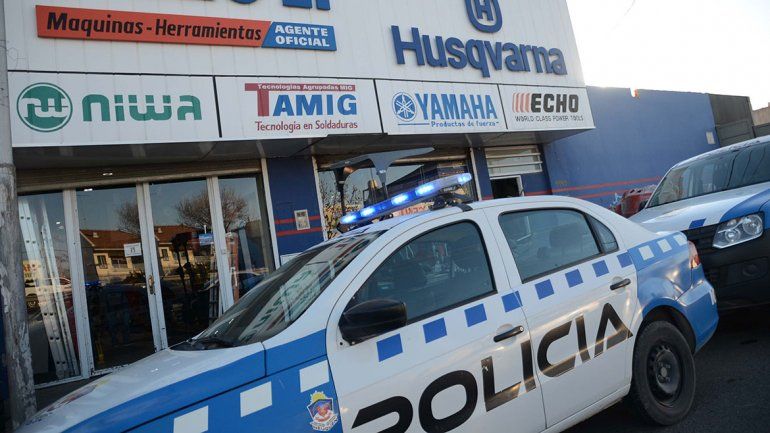 Boqueteros robaron $700 mil en máquinas y herramientas