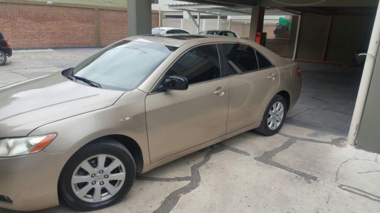 El Toyota Camry que compró Muñoz está guardado en una cochera porque estaba embargado por la AFIP. 
