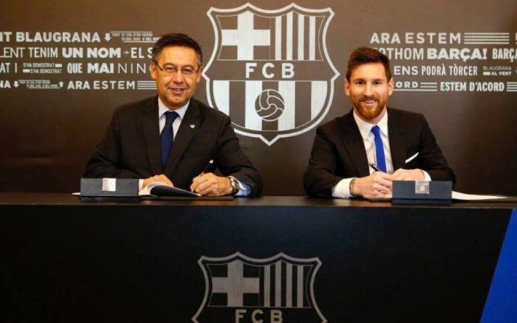 Messi renovó con el Barcelona y ahora vale 700 millones