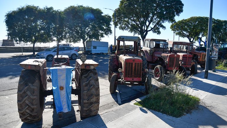 Los detalles del tractorazo en Plaza de Mayo
