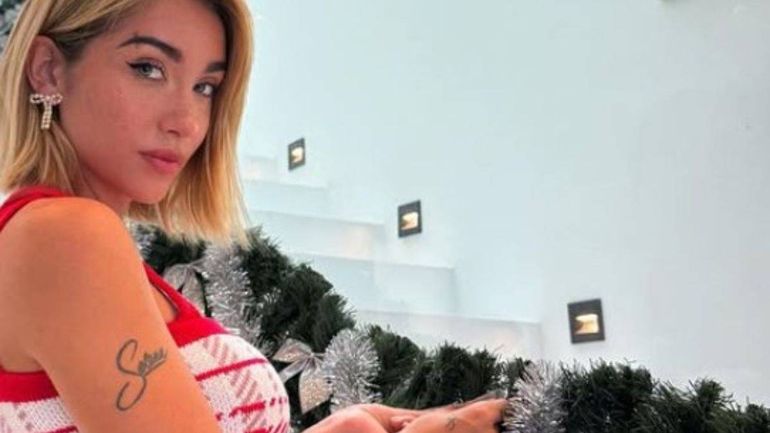 Cómo decoró María Becerra su casa para la Navidad