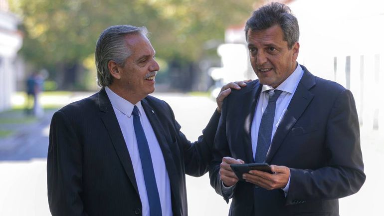 La relación entre el presidente Fernández y su ministro Massa, no están pasando por su mejor momento.