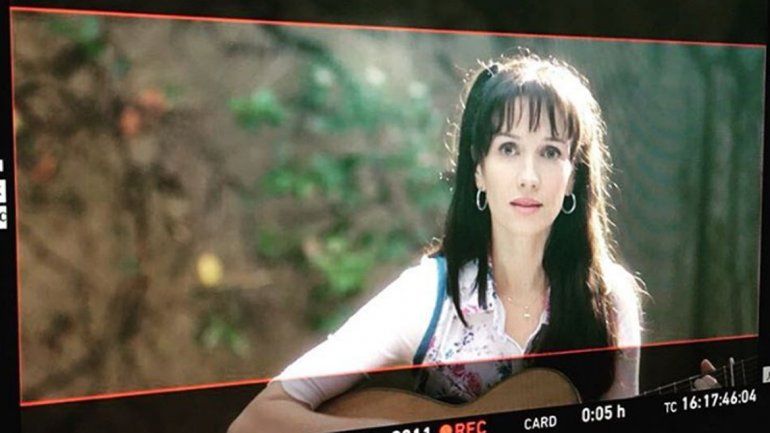 Así se ve Natalia Oreiro en la piel de Gilda
