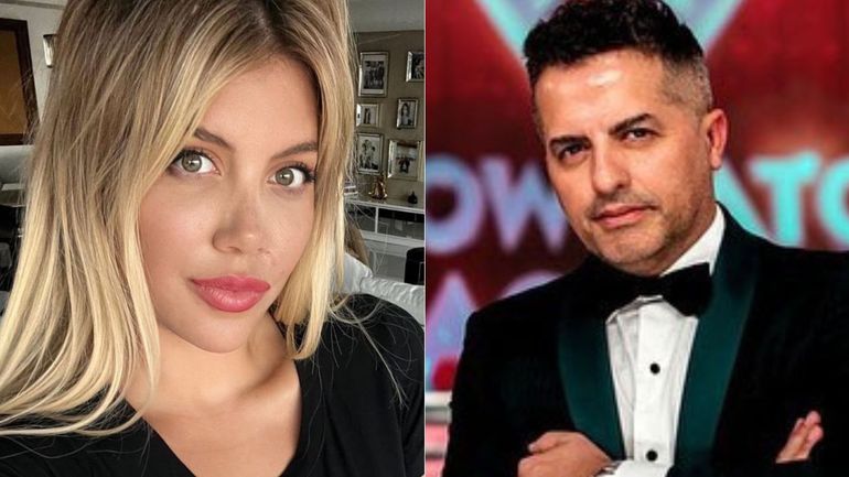 Ángel de Brito explotó al ver una foto de Wanda Nara de noche