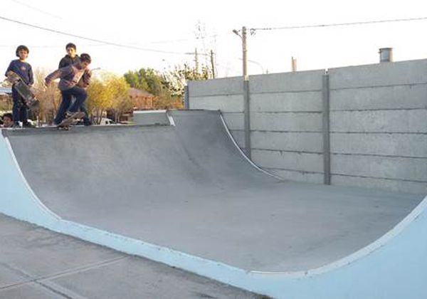 Inauguran Una Pista De Skate Para El Barrio Limay