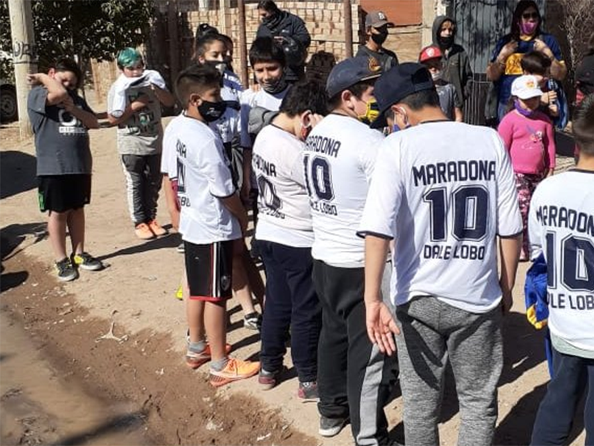 camiseta de gimnasia maradona