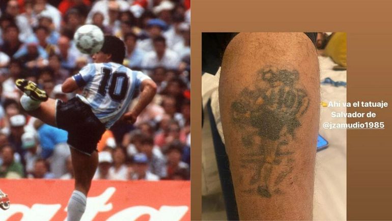 El tatuaje de Maradona que le salvó la vida a periodistas en Ucrania