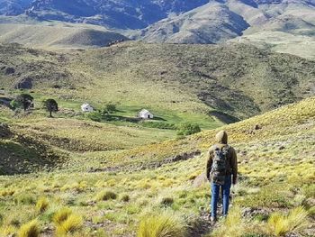 El majestuoso recorrido en el paraje Pino Solo.