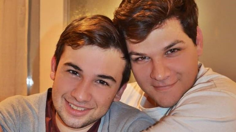 Emma Vich y su marido