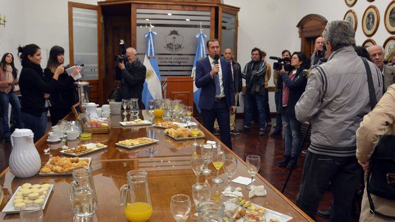 Gutiérrez reconoció la labor del periodismo neuquino