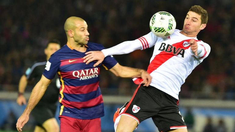 Javier Mascherano en el partido donde perdió el amor de la hinchada de River Javier Mascherano en el partido donde perdió el amor de la hinchada de River