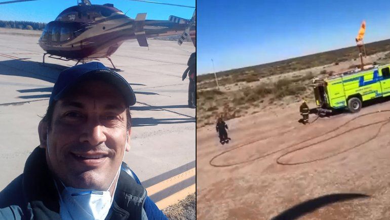 Ir a trabajar en helicóptero, la otra cara de los cortes de los autoconvocados