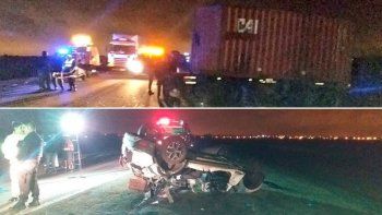 acoplado se desprendio en plena ruta y causo 5 muertes acoplado se desprendio en plena ruta y causo 5 muertes