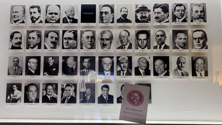 Hasta el Museo del Barcelona pide la renuncia de Bartomeu