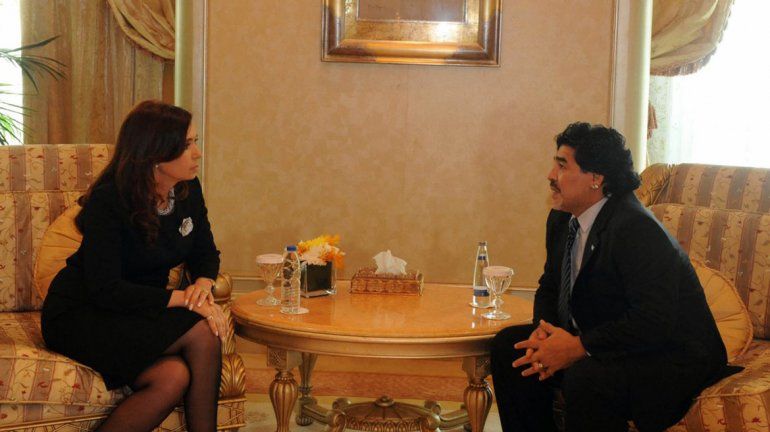 Diego no descartó acompañar a Cristina en una virtual fórmula presidencial