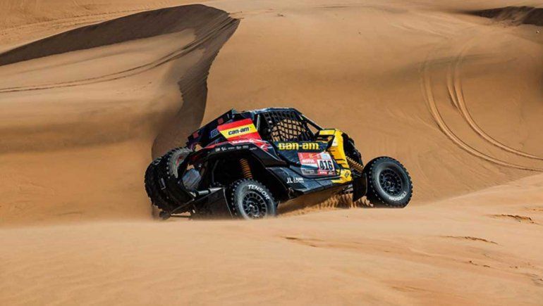 Un piloto español resignó el triunfo en el Dakar 2022 para que gane su compañero Austin Jones