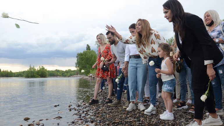 Abrazos, lágrimas y recuerdos: así fue el homenaje a Pechi Quiroga