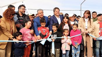 gaido y figueroa entregaron un nuevo barrio y anunciaron otros dos en neuquen