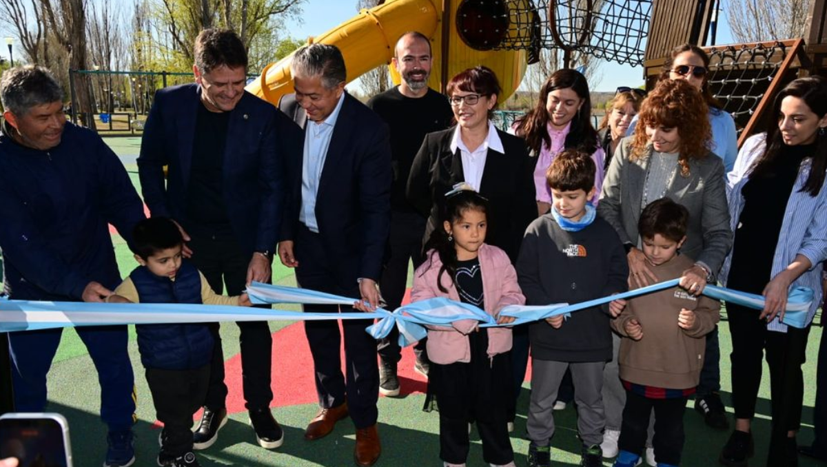 Mariano Gaido anunció 34 nuevos parques en Neuquén