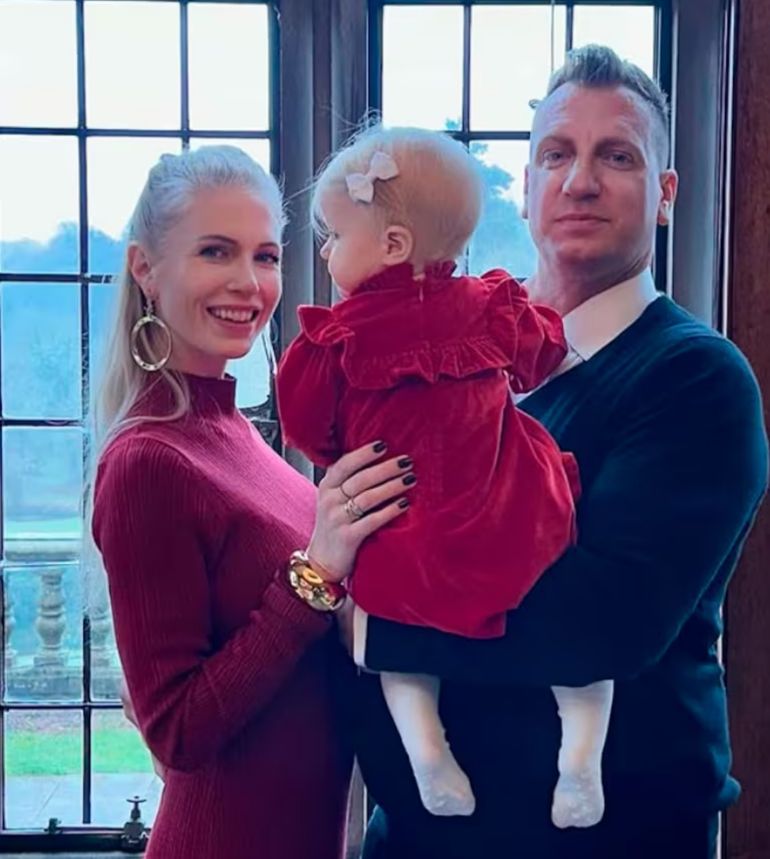 Maxi López y Daniela Christiansson Maxi López y Daniela Christiansson