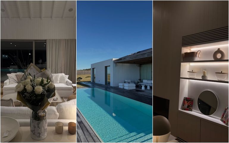 La casa de Wanda Nara en José Ignacio La casa de Wanda Nara en José Ignacio