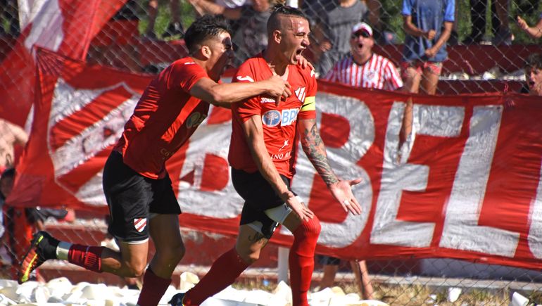 El Indio Ramos, anot&oacute; el gol del triunfo (Omar Novoa)
