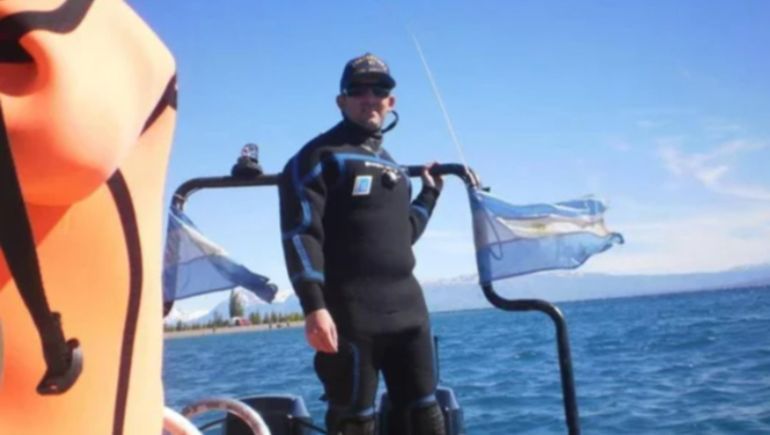 Jorge Miers se accidentó el domingo cerca de las 17.30