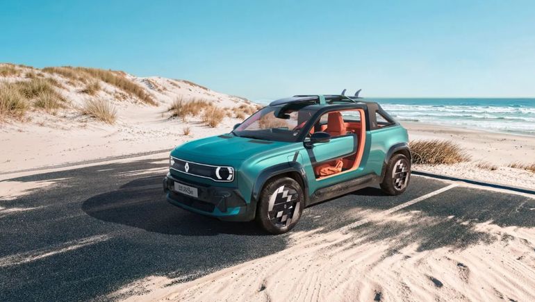 Renault 4 JP4x4 Concept. Renault 4 JP4x4 Concept.