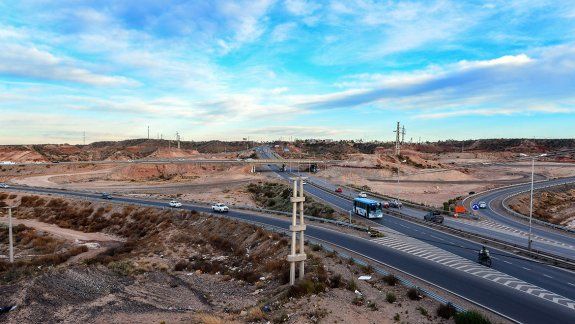 Abandonaron la obra de los rulos viales y no se sabe si los terminan