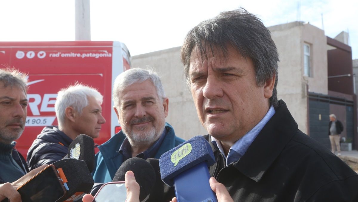 Mariano Gaido, en el sector Batilana, ubicado en cercanías de Alta Barda.