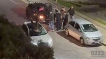 Todo quedó registrado en las cámaras de seguridad. Todo quedó registrado en las cámaras de seguridad.