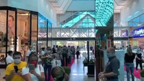 La insólita apertura de un Shopping en plena pandemia
