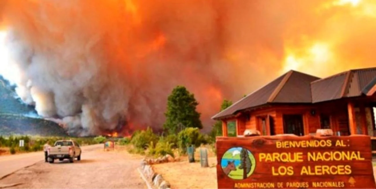 Los incendios en Chubut son devastadores.&nbsp;