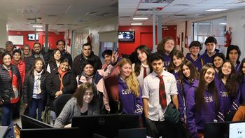 Siguen las visitas educativas en la redacción de LMNeuquén