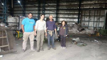 Sacaron 1500 kilos de basura reciclable del Parque Nacional Lanín