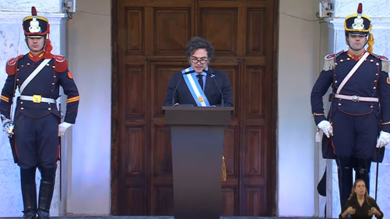 El discurso del presidente Javier Milei en el Cabildo de Córdoba