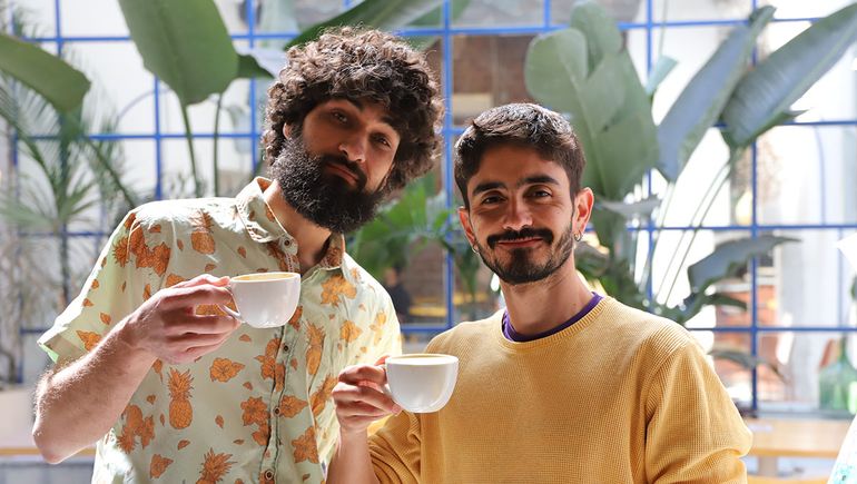 Los socios de Café con ciencia.