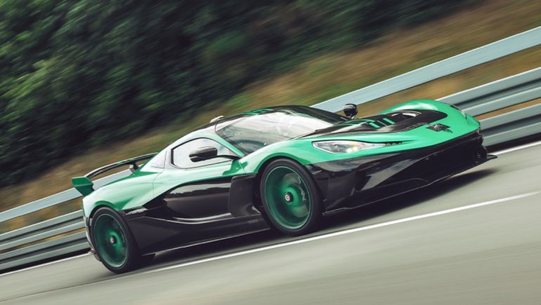 Totalmente eléctrico, el Rimac Nevera alcanza los 412 km/h. Foto: Rimac Automobili Totalmente eléctrico, el Rimac Nevera alcanza los 412 km/h. Foto: Rimac Automobili