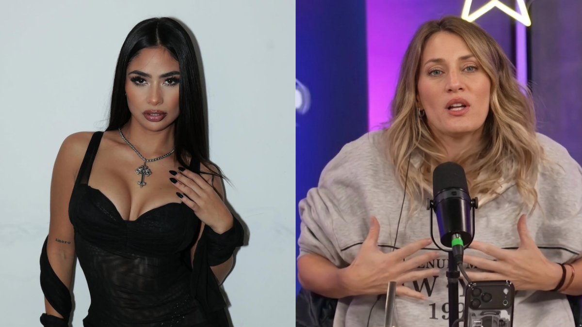 Fuerte cruce entre Daniela Celis y Mica Viciconte&nbsp;