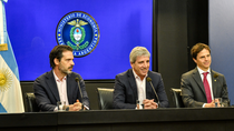 El ministro de Economía, Luis Caputo realiza este miércoles anuncios económicos.&nbsp;