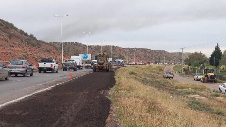 Atención en Ruta 7: realizan obras a lo largo de 10 kilómetros